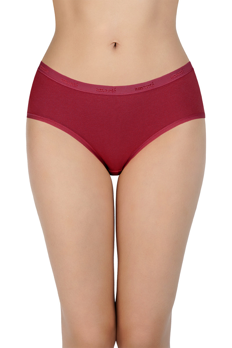 Solid Low Rise Hipster Panties (Pack of 3) - Image 2 of 7