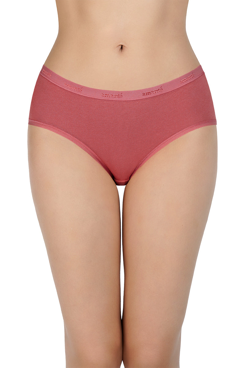 Solid Low Rise Hipster Panties (Pack of 3) - Image 3 of 7