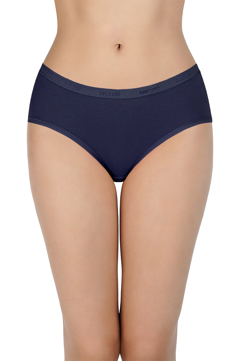 Solid Low Rise Hipster Panties (Pack of 3) - Image 4 of 7