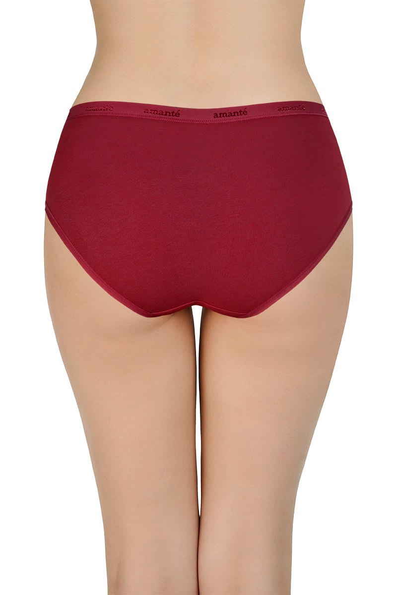 Solid Low Rise Hipster Panties (Pack of 3) - Image 5 of 7