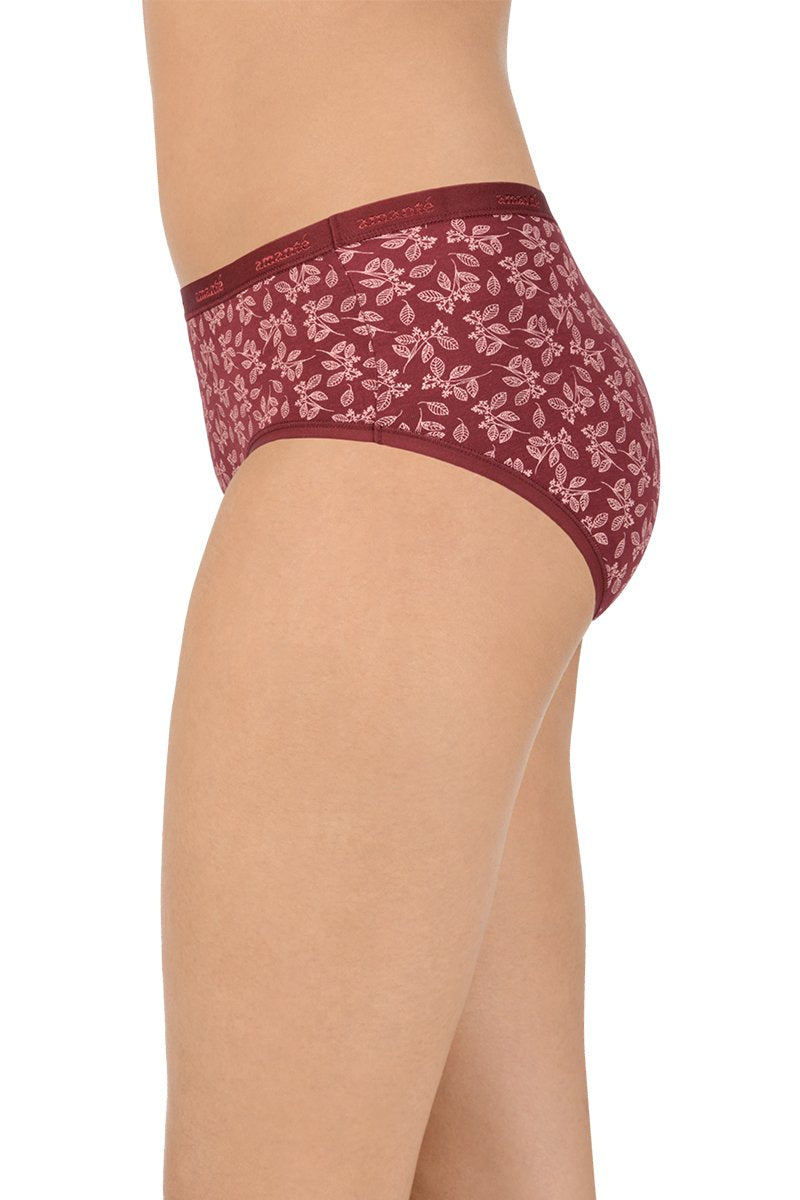 Printed Low Rise Hipster (Pack of 3) - Image 5 of 10