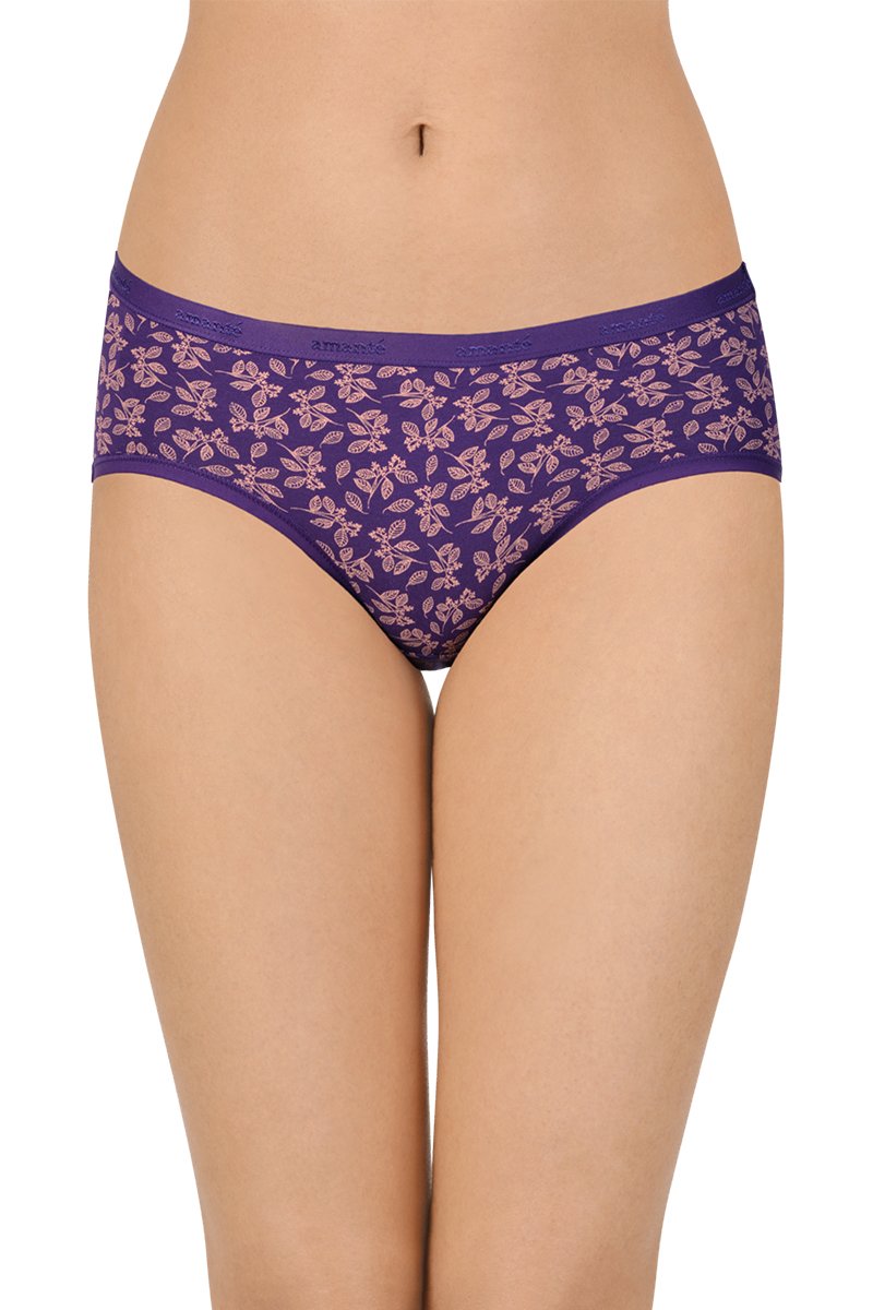 Printed Low Rise Hipster (Pack of 3) - Image 8 of 10