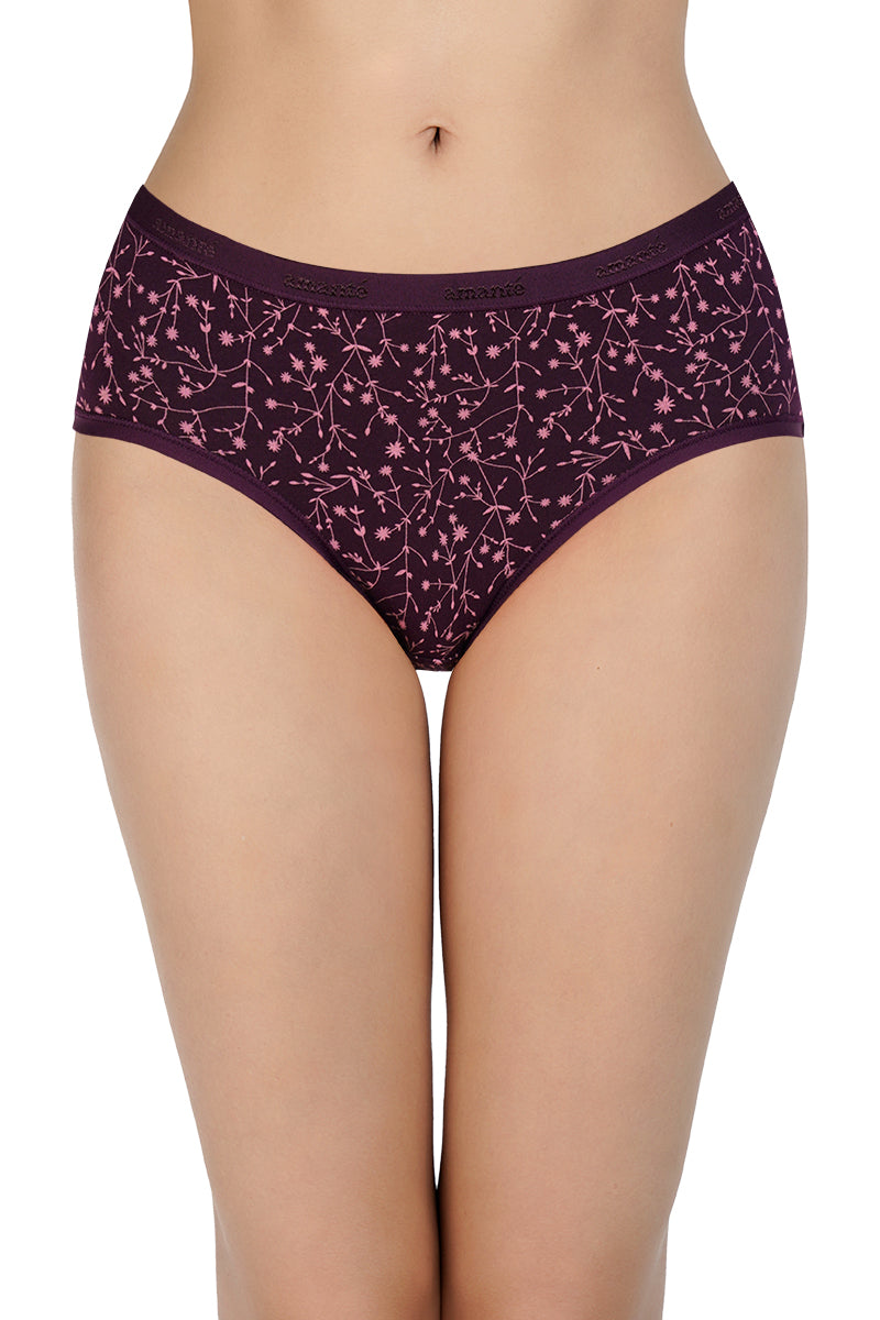 Printed Low Rise Hipster (Pack of 3) - Image 2 of 10