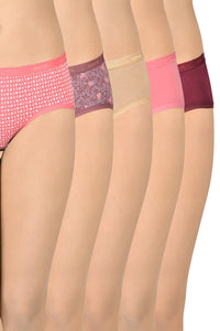 Assorted Low Rise Hipster (Pack of 5) - color option