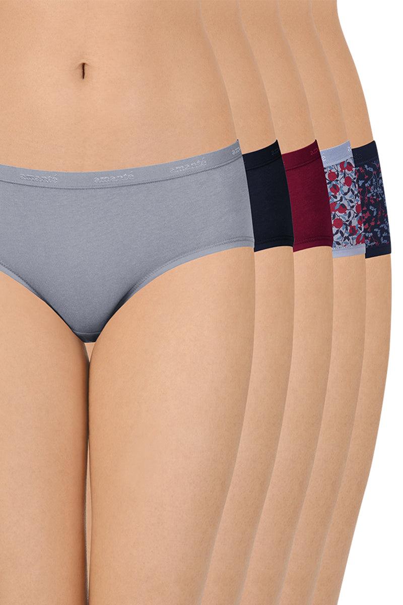 Assorted Low Rise Hipster (Pack of 5) - Image 1 of 8
