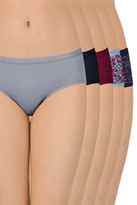Assorted Low Rise Hipster (Pack of 5) - color option