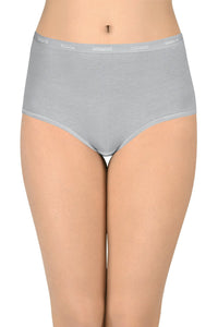 Solid Full Brief High Rise Panty (Pack of 3) thumbnail 2