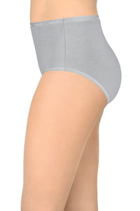 Solid Full Brief High Rise Panty (Pack of 3) thumbnail 3