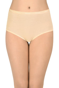 Solid Full Brief High Rise Panty (Pack of 3) thumbnail 6