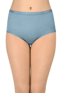 Solid Full Brief High Rise Panty (Pack of 3) thumbnail 5