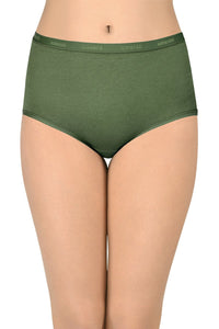 Solid Full Brief High Rise Panty (Pack of 3) thumbnail 6