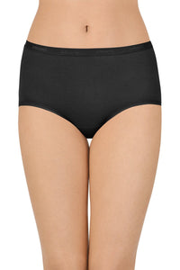 Solid High Rise Full Brief Panty (Pack of 3) thumbnail 2