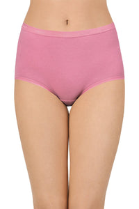 Solid High Rise Full Brief Panty (Pack of 3) thumbnail 8