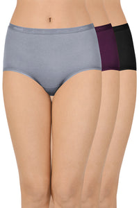 Solid Full Brief (Pack of 3) - color option