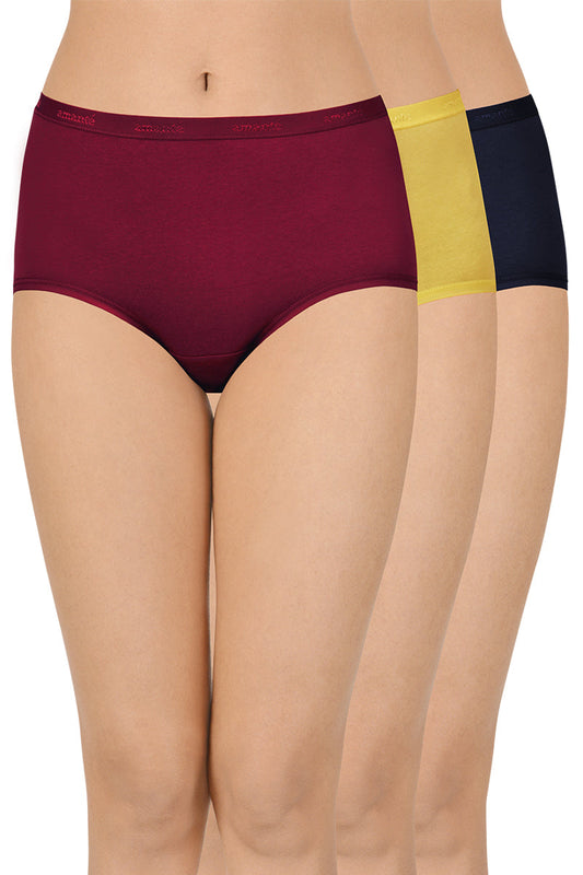 Solid Full Brief (Pack of 3)