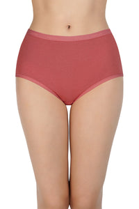 Solid High Rise Full Brief Panties (Pack of 3) thumbnail 3
