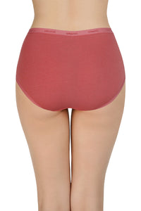 Solid High Rise Full Brief Panties (Pack of 3) thumbnail 6