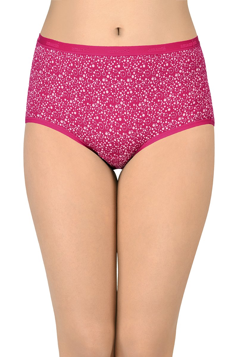 Printed High Rise Full Brief (Pack of 3) - Image 2 of 4