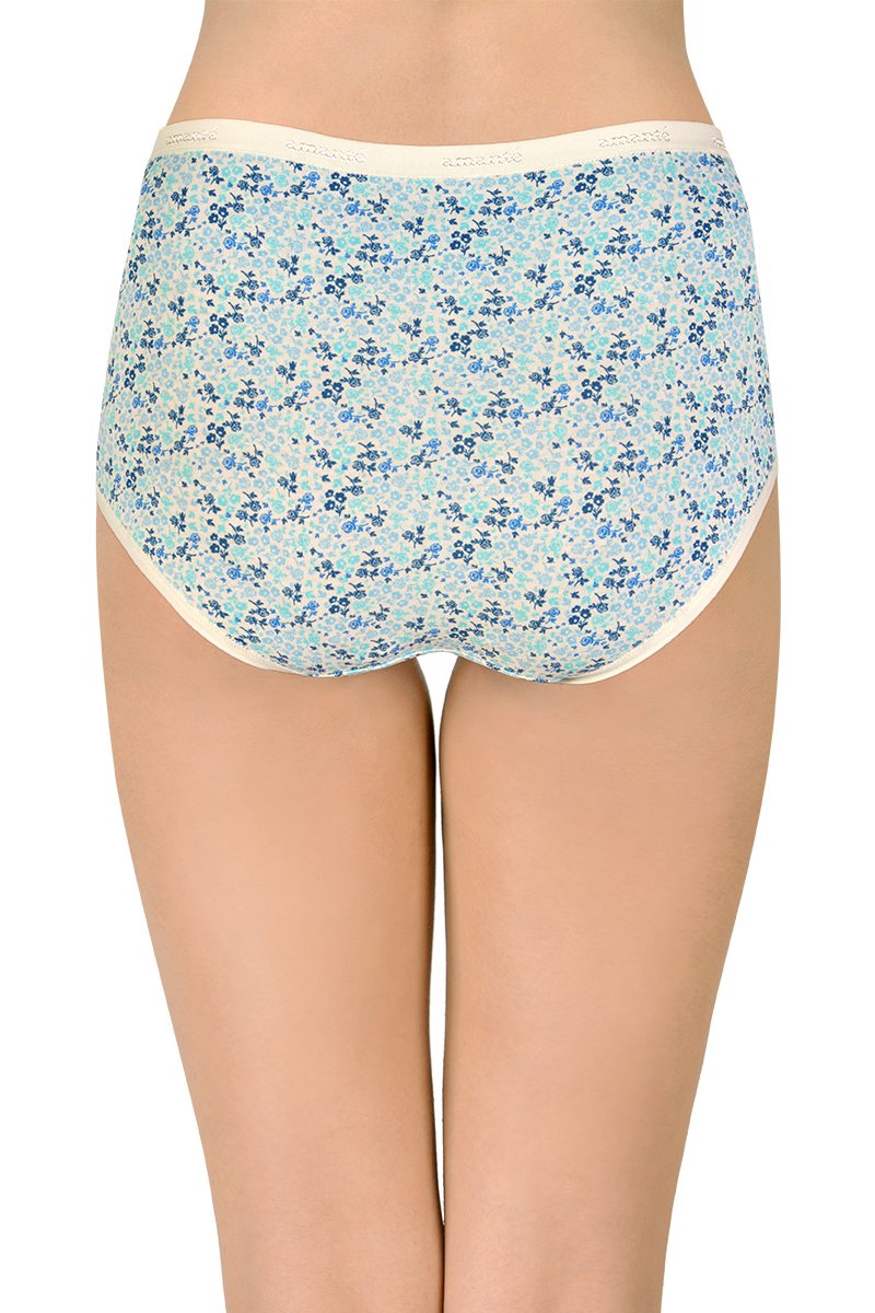Printed Full Brief High Rise Panty (Pack of 3) - Image 4 of 6