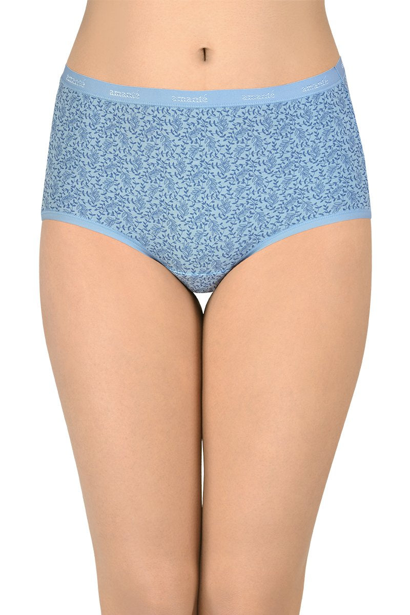 Printed Full Brief High Rise Panty (Pack of 3) - Image 5 of 6