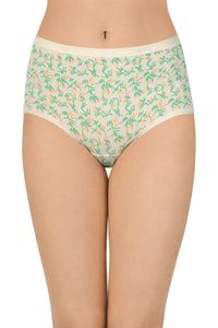 Printed High Rise Full Brief Panty (Pack of 3) thumbnail 2