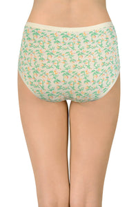 Printed High Rise Full Brief Panty (Pack of 3) thumbnail 4