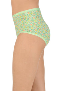 Printed High Rise Full Brief Panty (Pack of 3) thumbnail 9