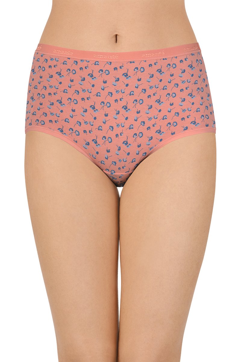 Printed High Rise Full Brief Panty (Pack of 3) - Image 7 of 10