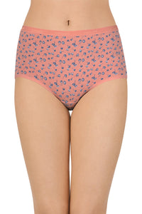 Printed High Rise Full Brief Panty (Pack of 3) thumbnail 7