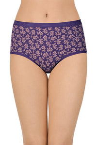 Printed High Rise Full Brief Panty (Pack of 3) thumbnail 5