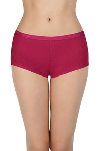Solid Mid Rise Boyshorts (Pack of 2) thumbnail 3