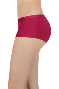 Solid Mid Rise Boyshorts (Pack of 2) thumbnail 5