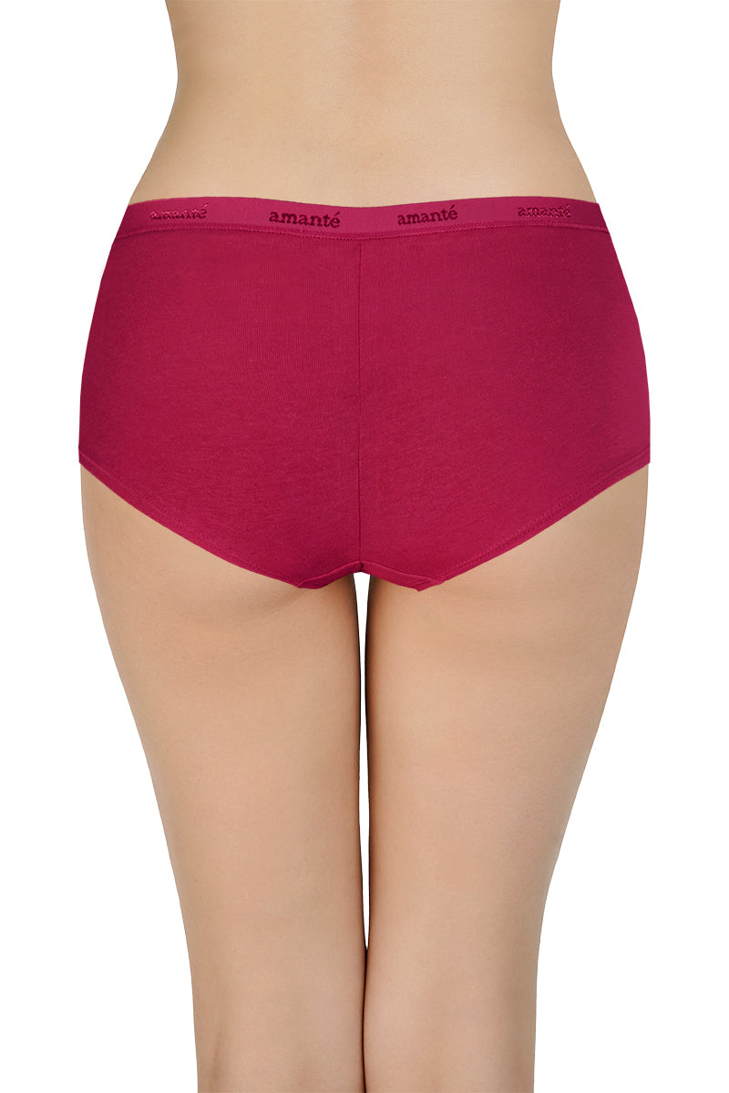 Solid Mid Rise Boyshorts (Pack of 2) - Image 7 of 7
