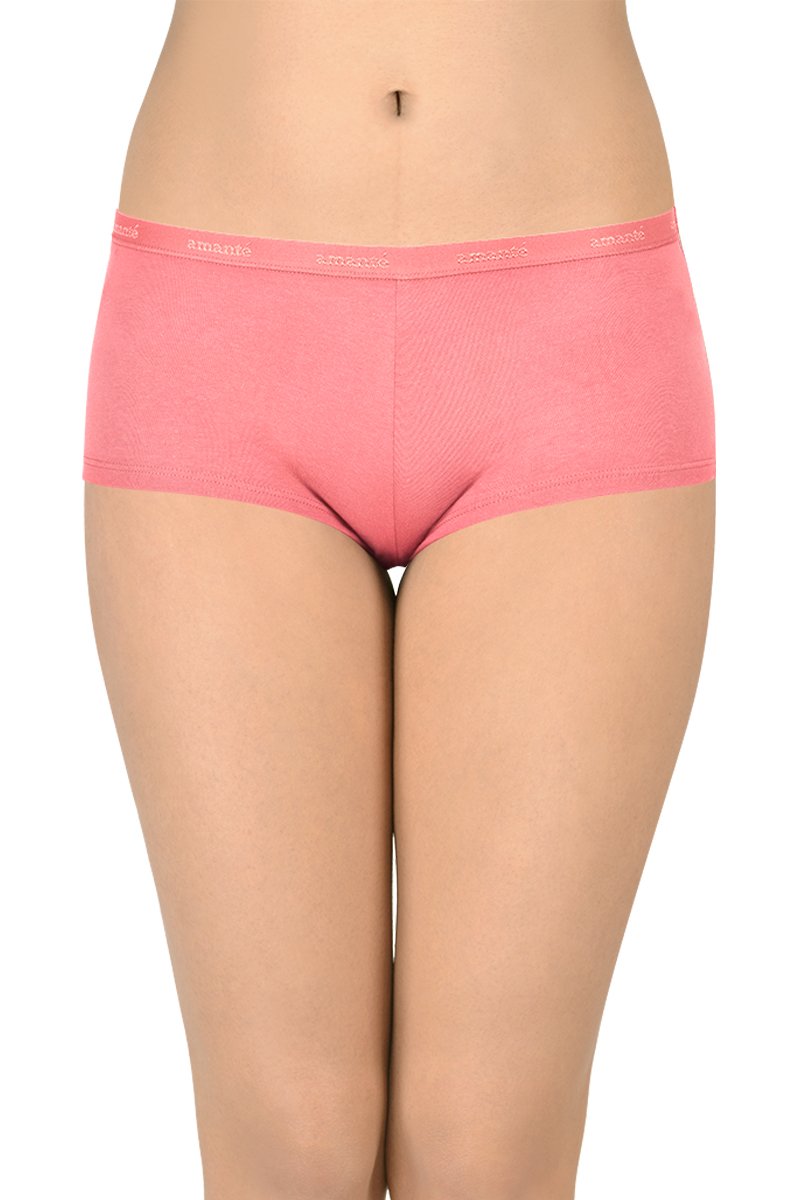 Solid Low Rise Boyshorts (Pack of 2) - Image 2 of 4