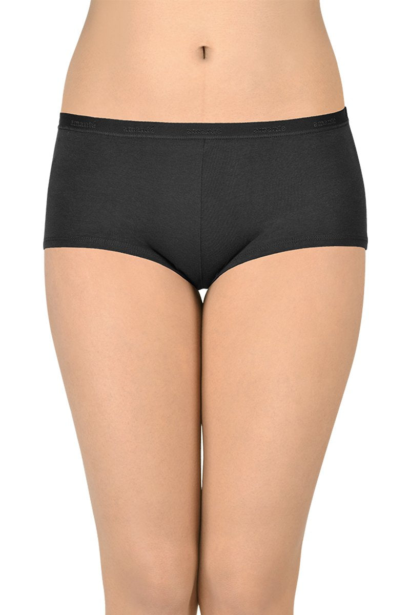Solid Low Rise Boyshorts (Pack of 2) - Image 4 of 4