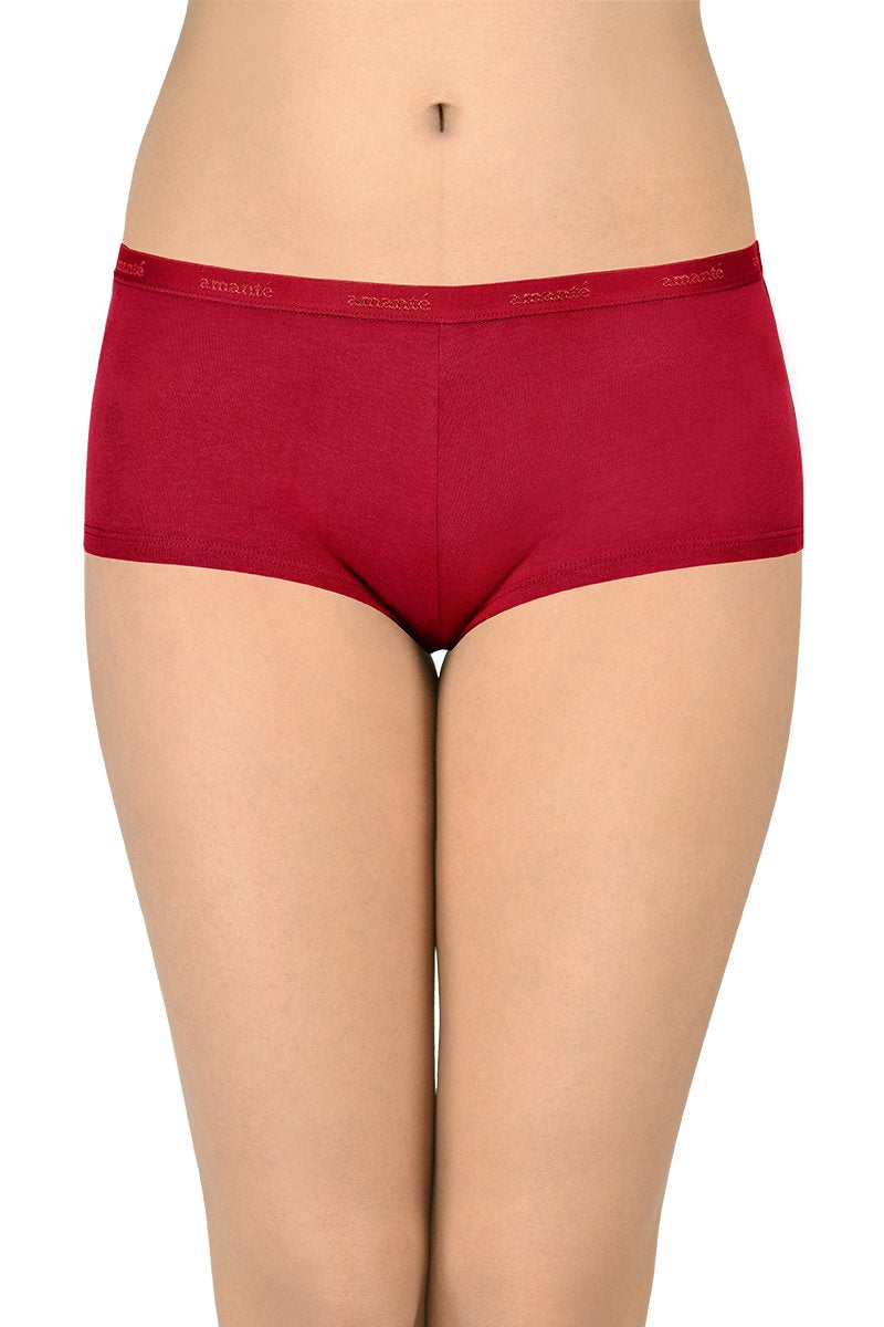 Solid Low Rise Boyshorts (Pack of 2) - Image 5 of 6