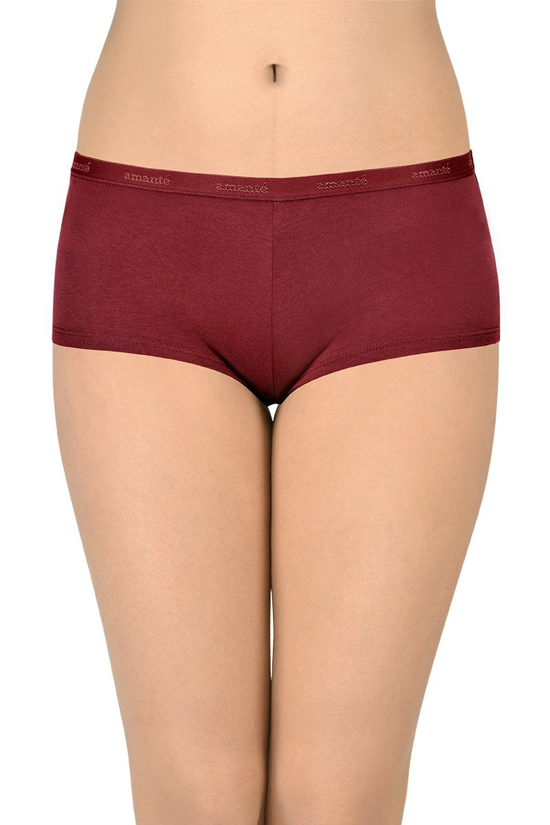 Solid Low Rise Boyshorts (Pack of 2) - Image 2 of 6