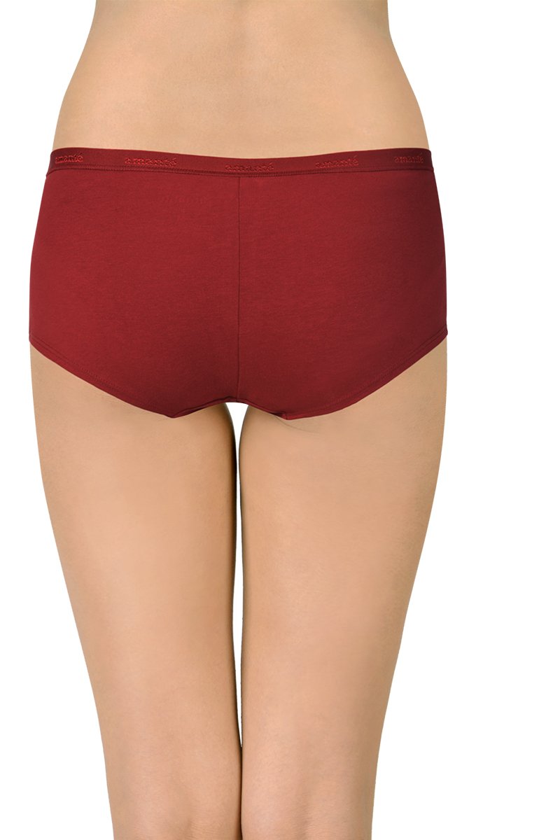 Solid Low Rise Boyshort (Pack of 2)