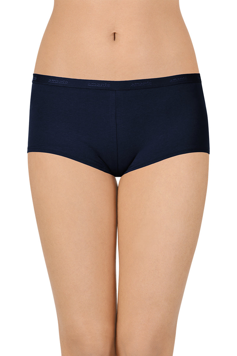 Solid Low Rise Boyshorts (Pack of 2) - Image 2 of 5