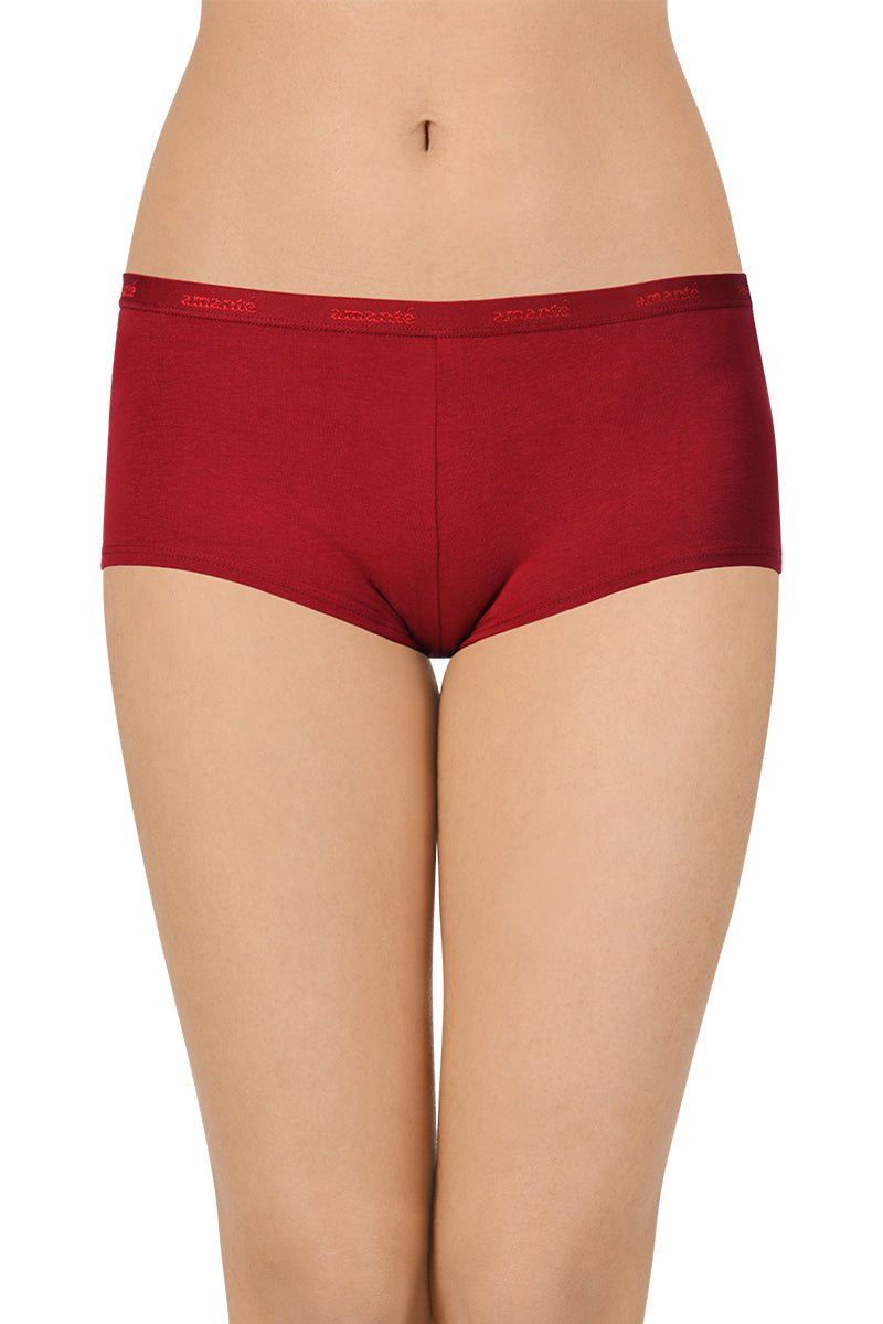 Solid Low Rise Boyshorts (Pack of 2) - Image 3 of 5