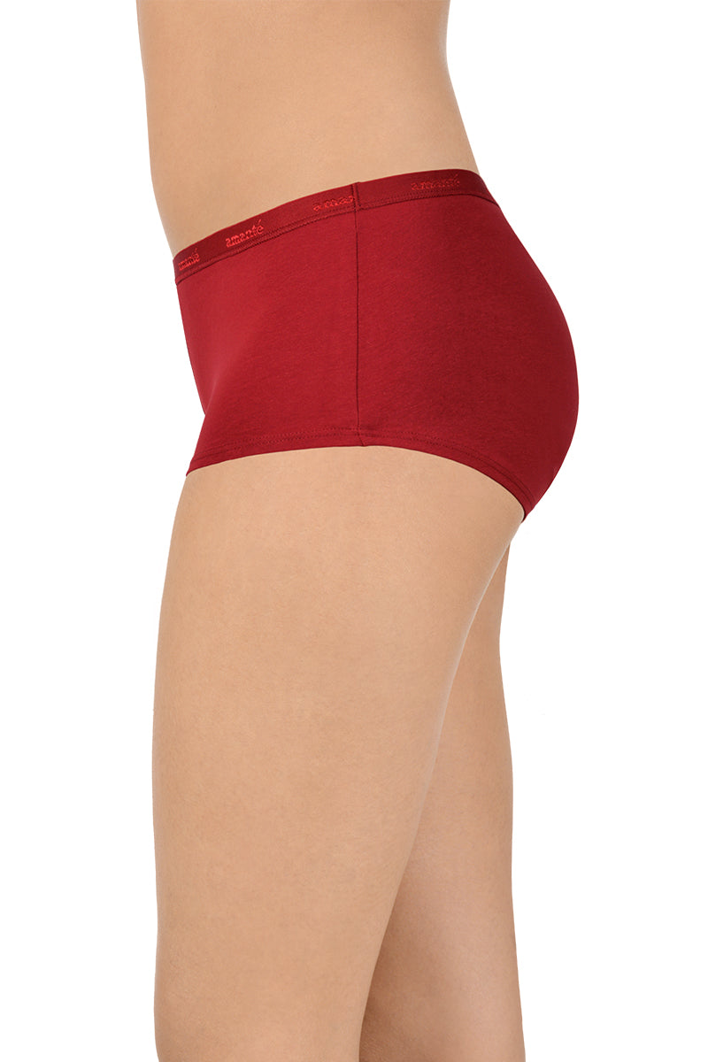 Solid Low Rise Boyshorts (Pack of 2) - Image 4 of 5