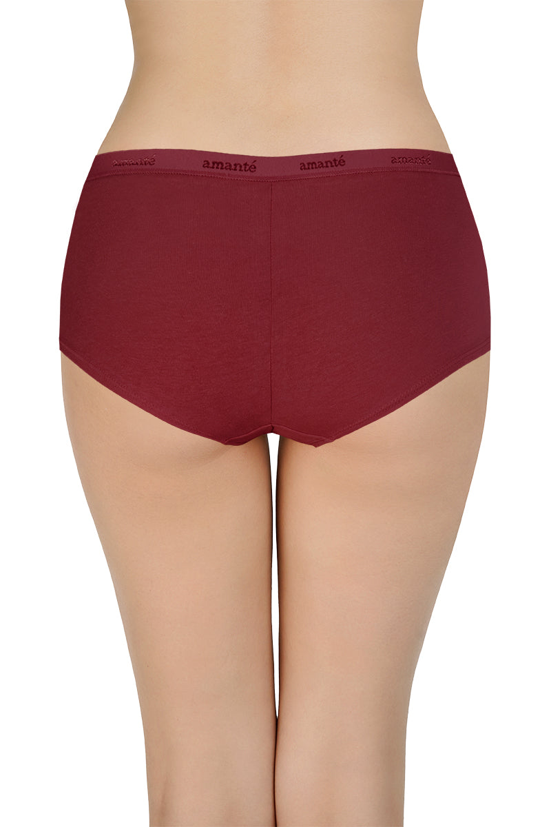 Solid Low Rise Boyshort Panties (Pack of 2) - Image 5 of 5