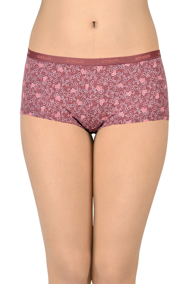 Printed Low Rise Boyshorts (Pack of 2) - Image 3 of 4