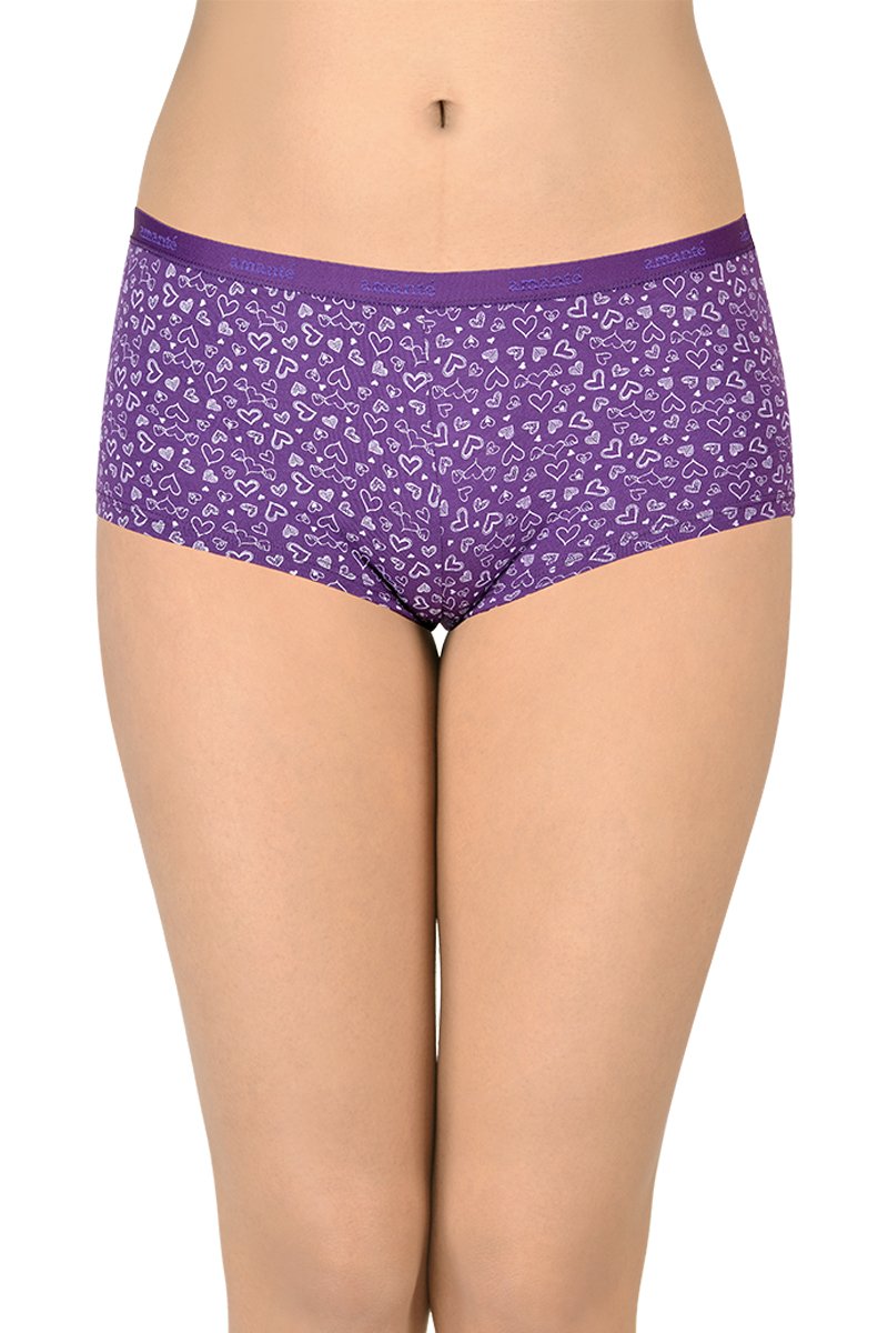 Printed Low Rise Boyshorts (Pack of 2) - Image 2 of 4