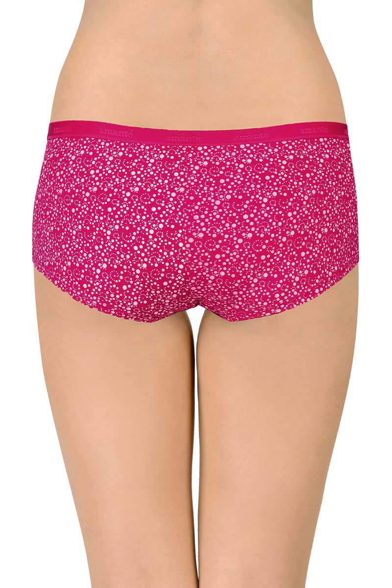 Printed Low Rise Boyshorts (Pack of 2)