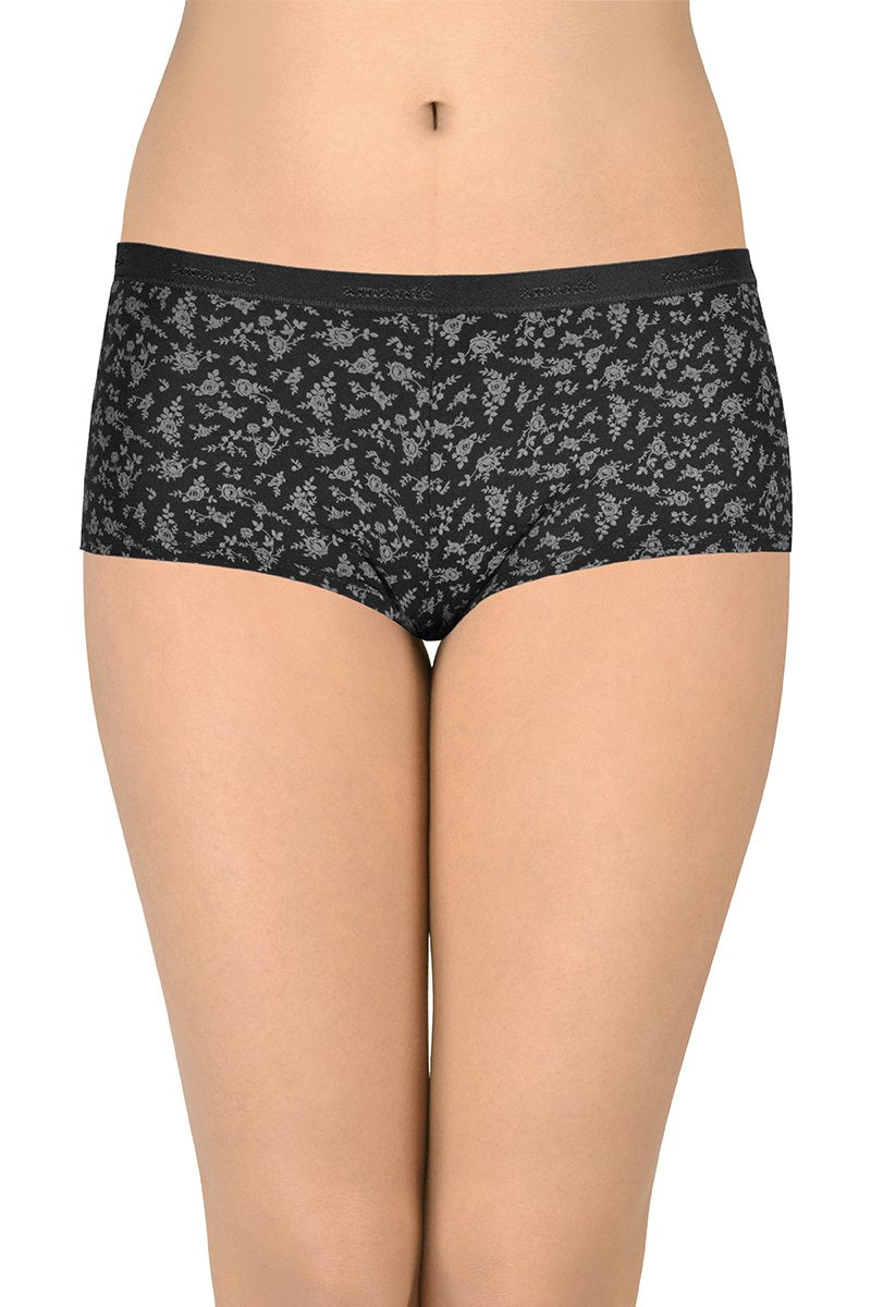 Solid Low Rise Boyshorts (Pack of 2)