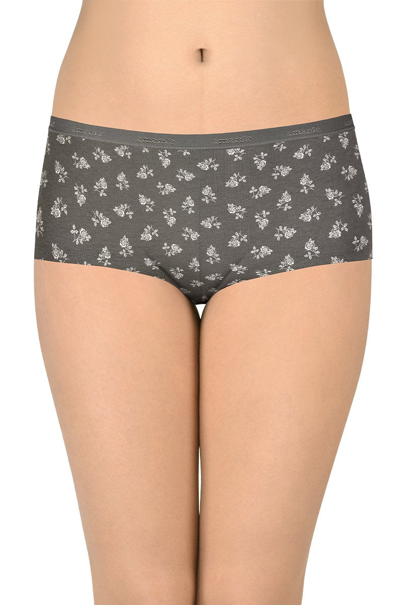 Solid Low Rise Boyshorts (Pack of 2)