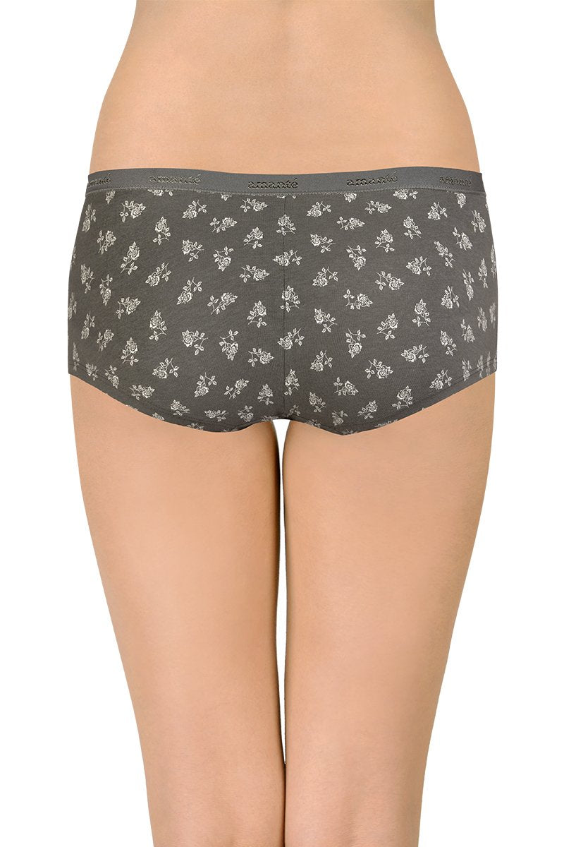 Solid Low Rise Boyshorts (Pack of 2)