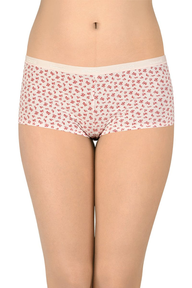 Solid Low Rise Boyshorts (Pack of 2)