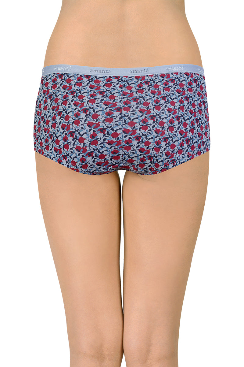 Printed Low Rise Boyshorts (Pack of 2)